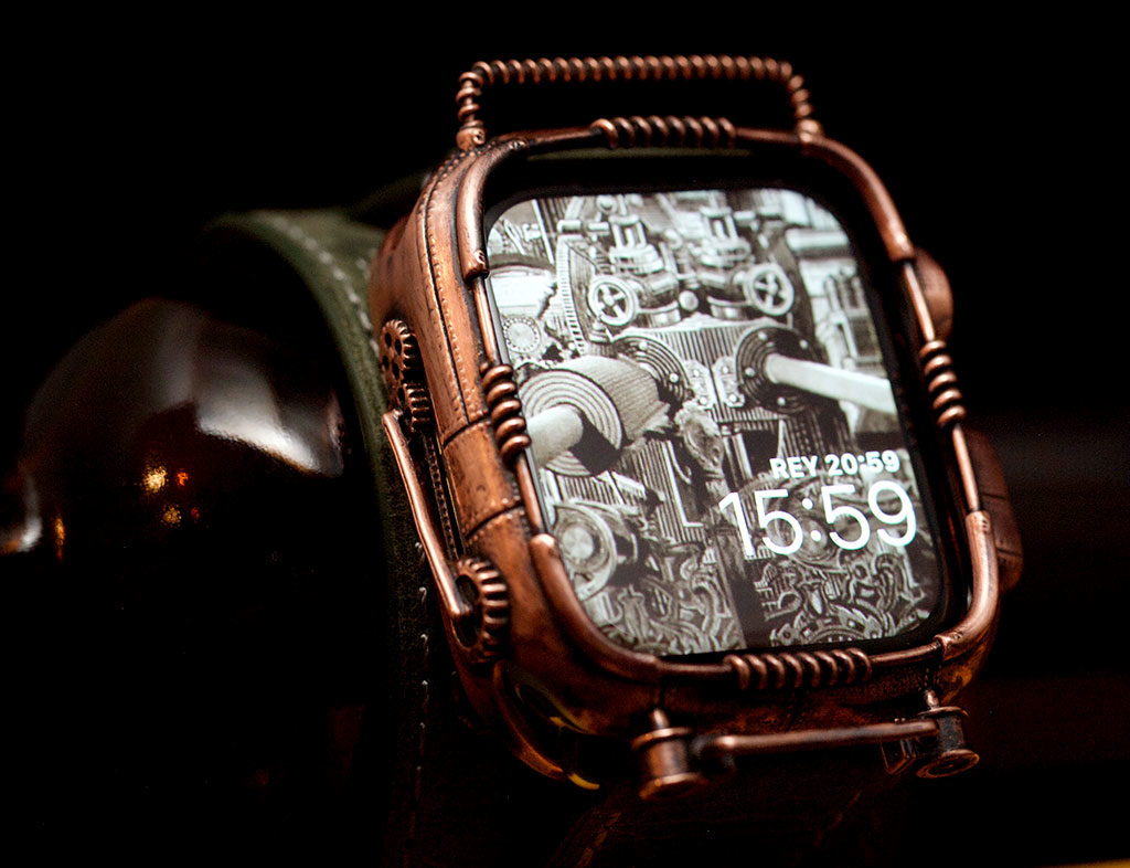 44 mm steampunk apple watch cover by J O Y C O M P L E X