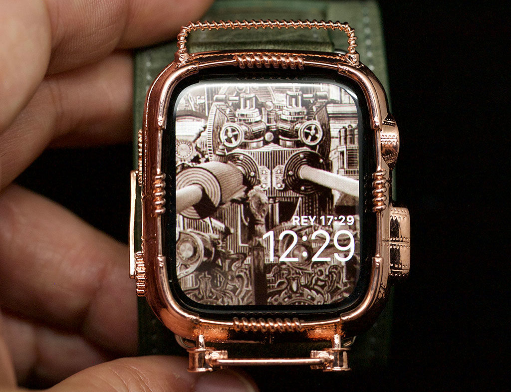 44 mm steampunk apple watch cover by J O Y C O M P L E X