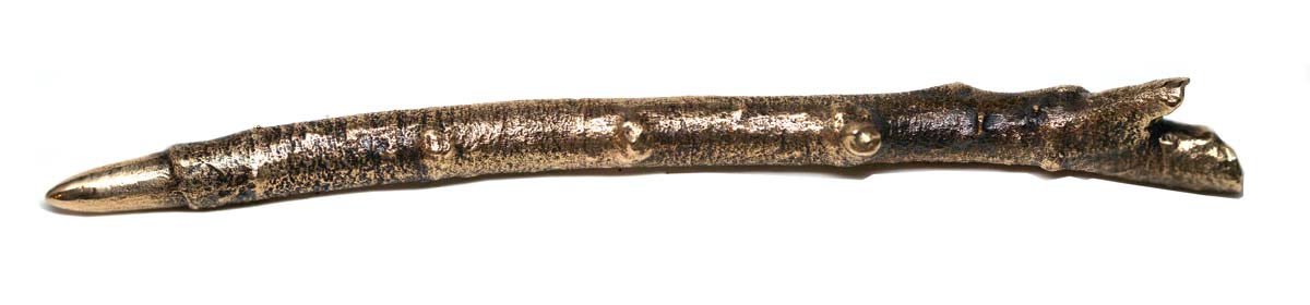 cast bronze twig stylus