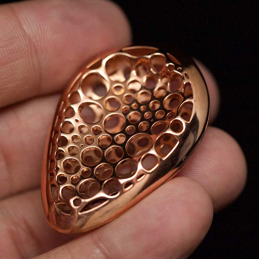 Don't touch your face, touch this Copper hringpoki stone